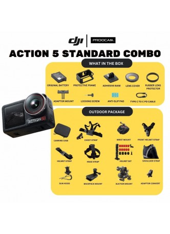 DJI Osmo Action 5 Pro Standard Combo